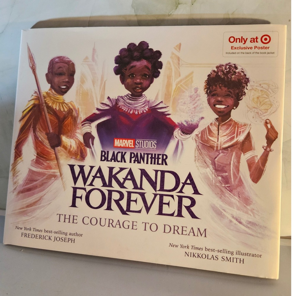 Marvel‎ Black Panther Wakanda Forever Book Target Exclusive Poster